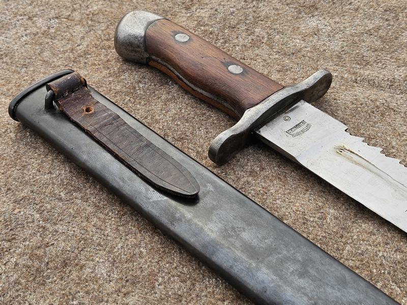 WW1 Schweizer Armee Faschinenmesser M1916 (Fascine Knife) – Bild 4