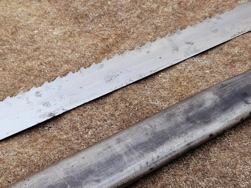WW1 Schweizer Armee Faschinenmesser M1842/52 (Fascine Knife) – Bild 4