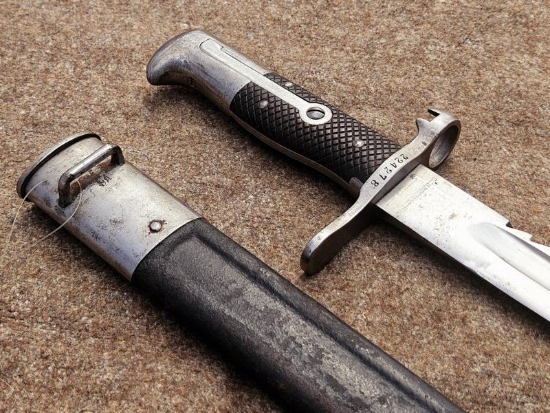 Schweizer Vetterli Faschinenbajonett M1887 – Bild 2