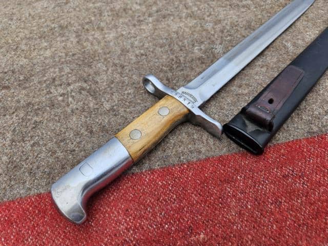 Schweizer Schmidt Rubin K11 K31 Bajonett M1918 – Bild 2