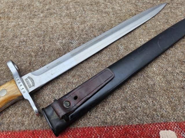 Schweizer Schmidt Rubin K11 K31 Bajonett M1918 – Bild 3