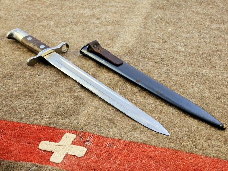 Schmidt Rubin Bajonett M1889 – Bild 2