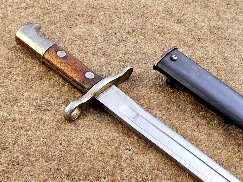 WW1 Schmidt Rubin Bajonett M1889/11 Waffenmechaniker-Ausführung – Bild 3