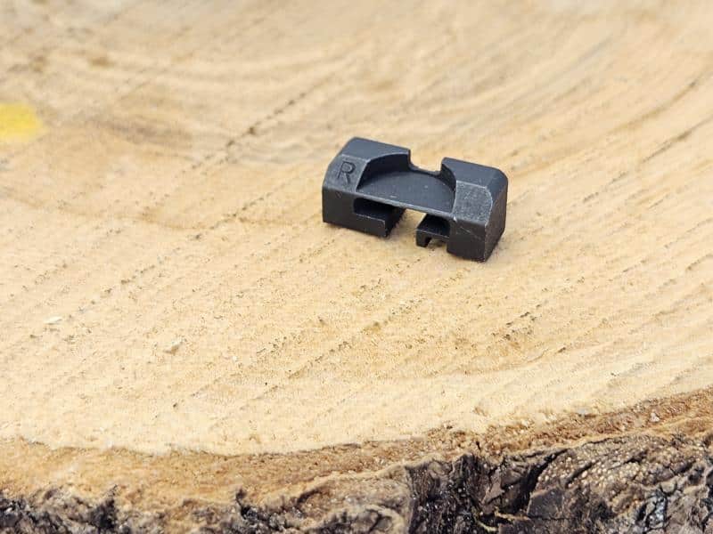 Walther P38 / P1 Kimme Visier (rear sight blade)