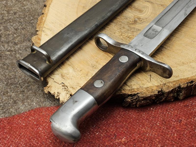 Schmidt Rubin G11 G89 G96/11 Bajonett M1889/99 – Bild 2