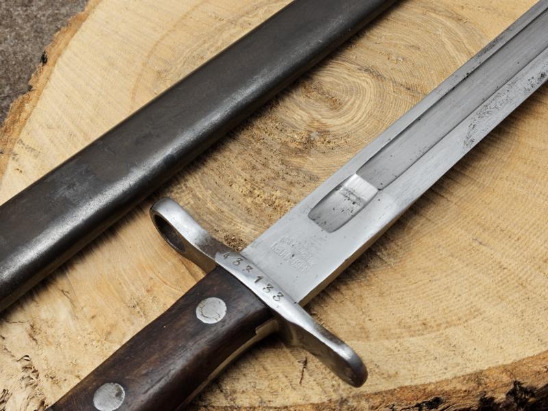 Schmidt Rubin G11 G89 G96/11 Bajonett M1889/99 – Bild 5